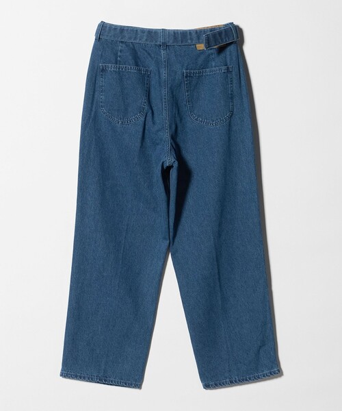 CITEN（シテン）の「＜CITEN＞ベルテッドデニムパンツ（デニムパンツ・メンズ・ブラック/コバルトブルー・L/M）」の12枚目の写真