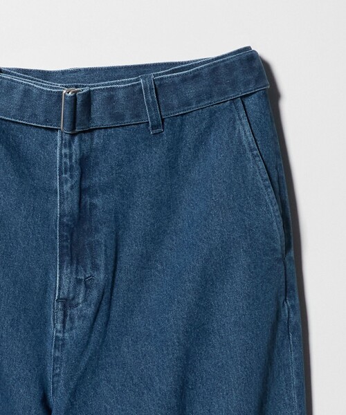 CITEN（シテン）の「＜CITEN＞ベルテッドデニムパンツ（デニムパンツ・メンズ・ブラック/コバルトブルー・L/M）」の13枚目の写真