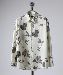 MMMM（エムエムエムエム）の「MMMM/ ローズプリント総柄シャツ/レギュラーカラー（シャツ/ブラウス）」