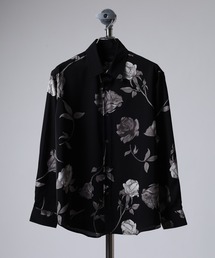 MMMM（エムエムエムエム）の「MMMM/ ローズプリント総柄シャツ/レギュラーカラー（シャツ/ブラウス）」