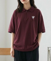 ハーフジップ」に該当するポロシャツファッション通販 - ZOZOTOWN