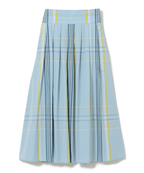 BEAMS BOY（ビームスボーイ）の「ボーイ ビッグ タータン スカート（スカート・レディース・ネイビー/ライトブルー/ホワイト系その他7・2/1）」の2枚目の写真