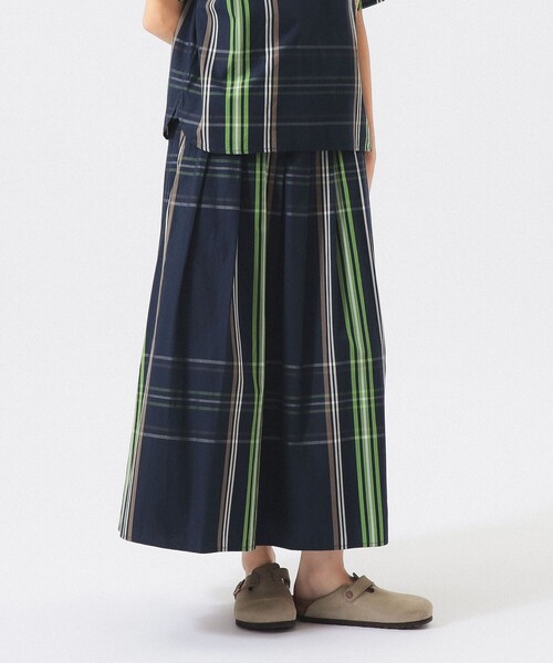 BEAMS BOY（ビームスボーイ）の「ボーイ ビッグ タータン スカート（スカート・レディース・ネイビー/ライトブルー/ホワイト系その他7・2/1）」の12枚目の写真