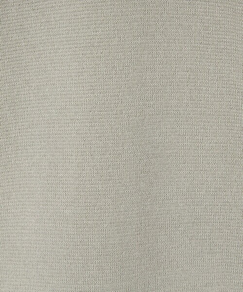 CITEN（シテン）の「＜CITEN＞ペーパーライクニットスキッパーポロシャツ（ポロシャツ・メンズ・ブラック/ライトグレー・L/M）」の5枚目の写真