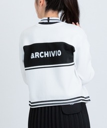 <LADIES>前後2WAYニットプルオーバー