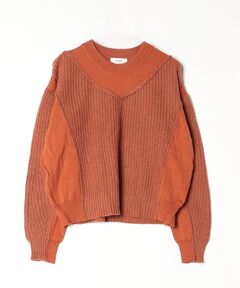 セール】crepuscule / クレプスキュール Stripe Mesh Drizzler