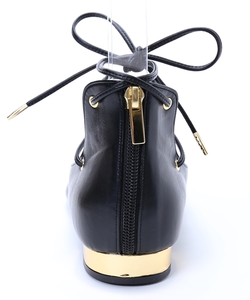 LE TALON（ルタロン）の「【Oggi 5月号掲載】GRISE ポインテッドレースアップフラット◆（その他シューズ・レディース・ブラック/ホワイト/キャメル/レッド・36/38/36.5/37.5/37/35.5）」の16枚目の写真