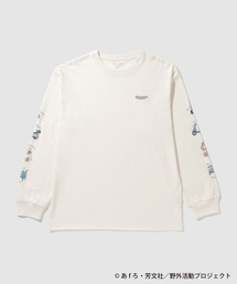 ゆるキャン△袖プリントロングスリーブＴシャツ