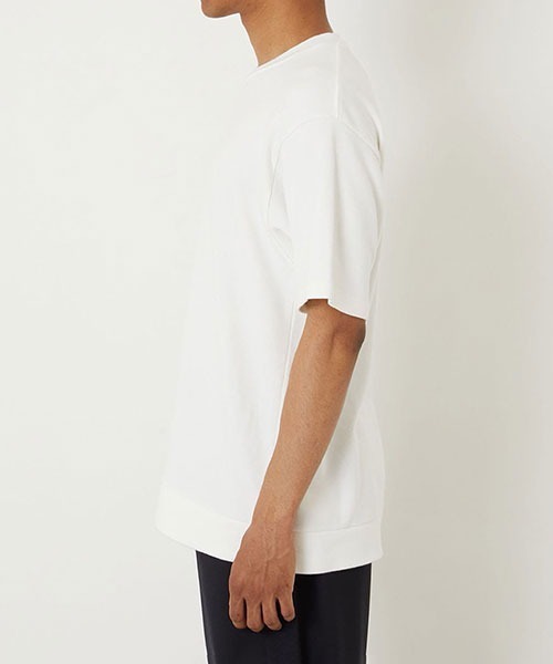 BLUE BLUE JAPAN(ブルーブルージャパン)の「エイトロックスムースショートスリーブTシャツ(Tシャツ/カットソー・メンズ・シルバー系その他・S/M/L/XL)」の3枚目の写真