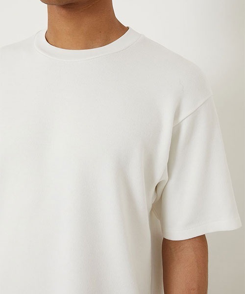 BLUE BLUE JAPAN(ブルーブルージャパン)の「エイトロックスムースショートスリーブTシャツ(Tシャツ/カットソー・メンズ・シルバー系その他・S/M/L/XL)」の5枚目の写真