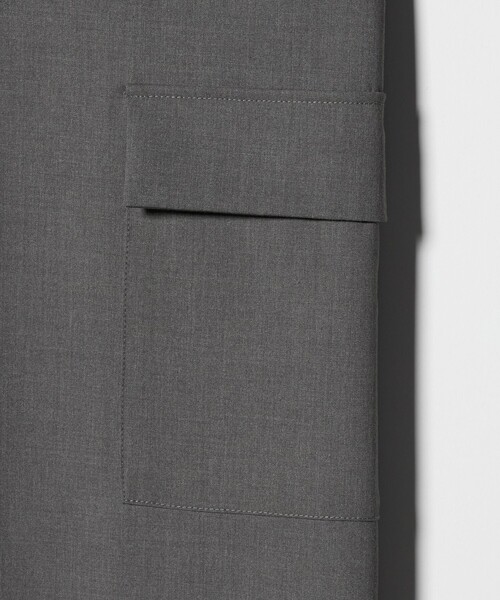 A DAY IN THE LIFE UNITED ARROWS(アデイインザライフユナイテッドアローズ)の「キーネック ジャンパースカート <A DAY IN THE LIFE>(ジャンパースカート・レディース・ナチュラル/グレー系/ネイビー・FREE)」の13枚目の写真