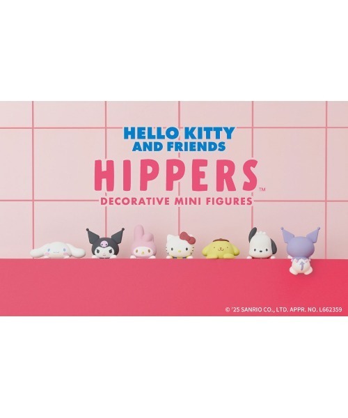 HIPPERS ヒッパーズ DECORATIVE MINI FIGURES(サンリオキャラクターズ