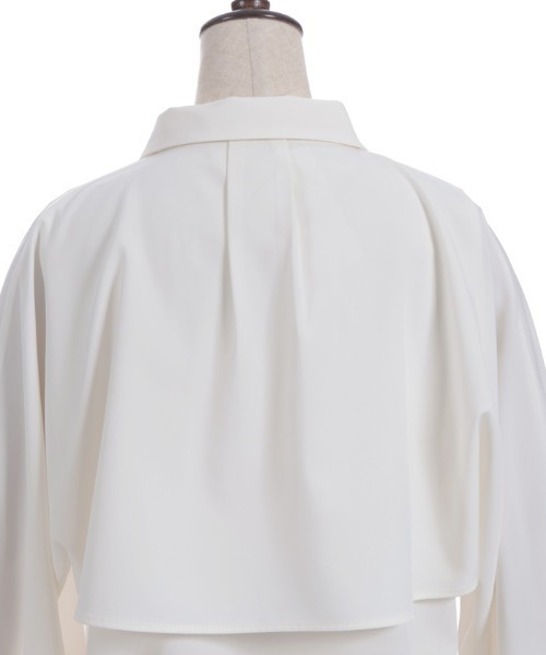 axes femme(アクシーズファム)の「チェーン付オーバーブラウス(シャツ/ブラウス・レディース・ホワイト/ミント/ブラック・FREE)」の16枚目の写真