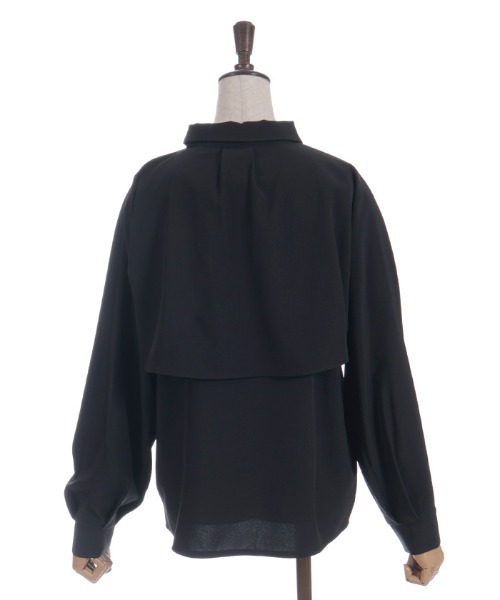 axes femme(アクシーズファム)の「チェーン付オーバーブラウス(シャツ/ブラウス・レディース・ホワイト/ミント/ブラック・FREE)」の21枚目の写真