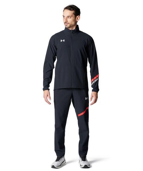 UNDER ARMOUR(アンダーアーマー)の「UAウーブン フルジップ ジャケット(トレーニング/メンズ)(その他アウター・メンズ・ブラック・L/M/XL/2XL/S)」の3枚目の写真