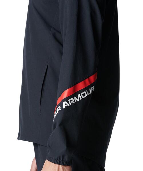 UNDER ARMOUR(アンダーアーマー)の「UAウーブン フルジップ ジャケット(トレーニング/メンズ)(その他アウター・メンズ・ブラック・L/M/XL/2XL/S)」の5枚目の写真