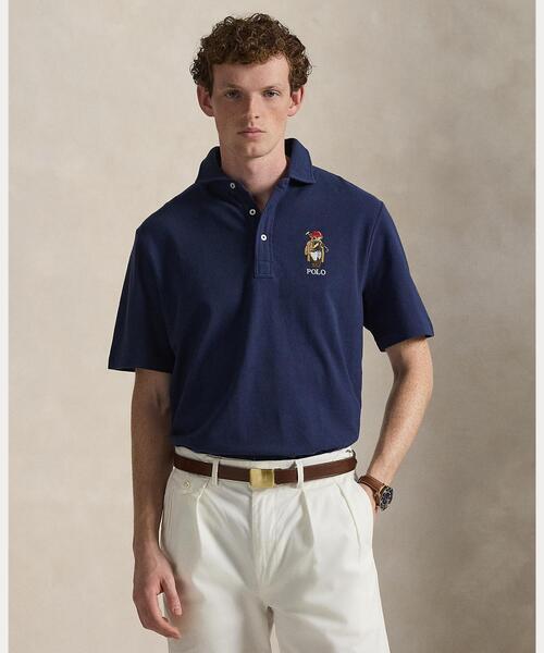クラシック フィット Polo ベア メッシュ ポロシャツ（ポロシャツ
