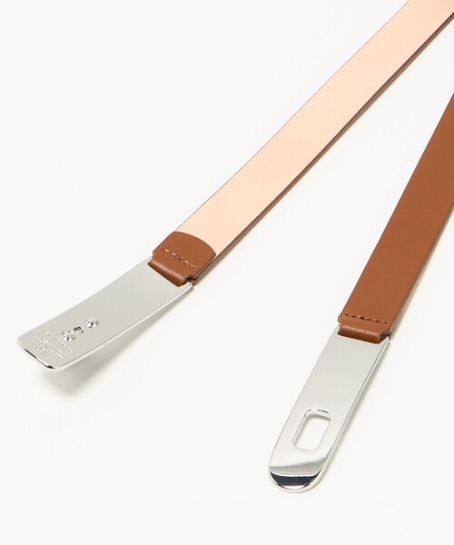 AMBOISE（アンボワーズ）の「【一部別注】＜ATELIER AMBOISE for conte＞TURN LOCK ベルト（ベルト・レディース・ブラック/ブラウン系・FREE）」の5枚目の写真