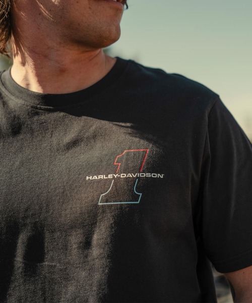 Harley-Davidson(ハーレーダビッドソン)の「リバティ イーグル Tシャツ(Tシャツ/カットソー・メンズ・ブラック系その他・SMALL/MEDIUM/LARGE/X-LARGE)」の3枚目の写真