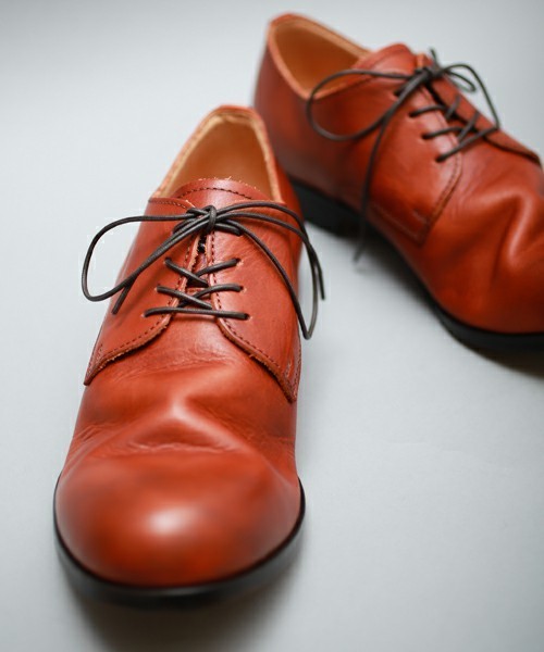 PADRONE（パドローネ）の「【PADRONE】DERBY PLAIN TOE SHOES（ドレスシューズ・メンズ・キャメル/ブラック/ベージュ/ダークブラウン・42/41/43/40）」の20枚目の写真