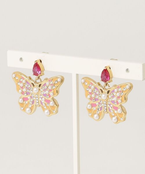 ピアス　No.4411 BORBOLETA 25MM Enamel Borboleta Pendants アクセサリー ピアス