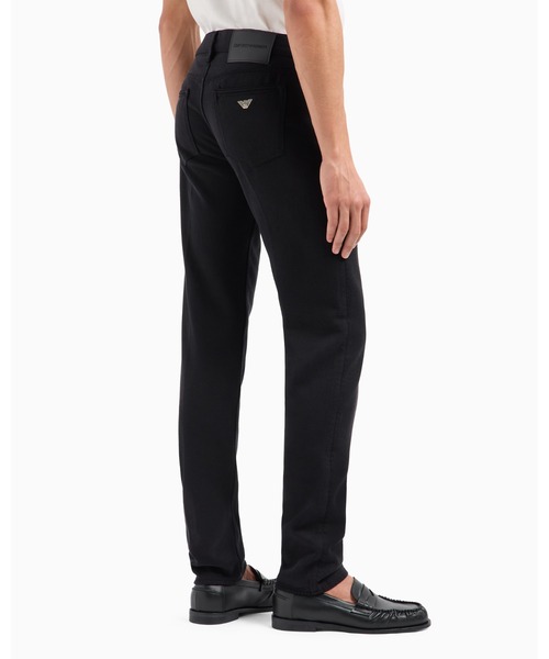EMPORIO ARMANI(エンポリオアルマーニ)の「【エンポリオ アルマーニ】ASV スリムフィットジーンズ J75 リヨセル混紡(デニムパンツ・メンズ・ブラック系・32inch/28inch/34inch/31inch/27inch)」の3枚目の写真