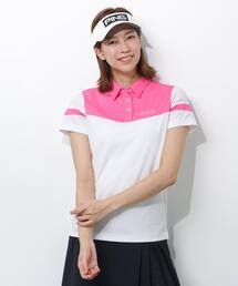 【PING APPAREL】エアロクルーカノコ半袖ポロシャツ