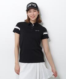【PING APPAREL】エアロクルーカノコ半袖ポロシャツ