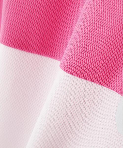 PING(ピン)の「【PING APPAREL】エアロクルーカノコ半袖ポロシャツ(ポロシャツ・レディース・ピンク/ホワイト/ブラック・M/L/S)」の13枚目の写真
