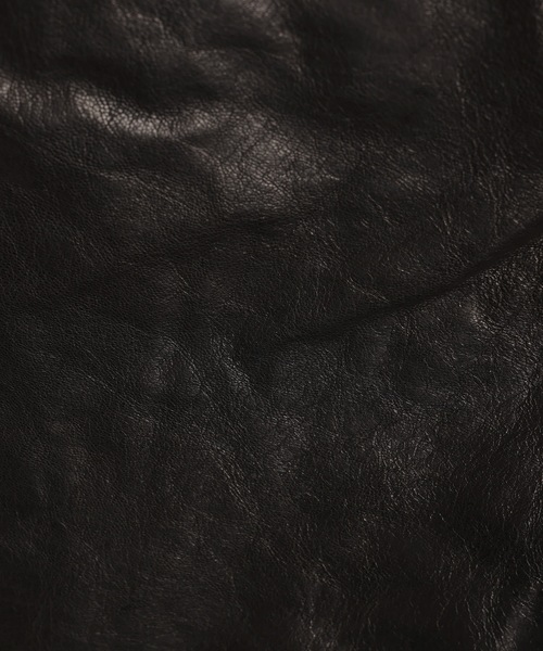 Jieda（ジエダ）の「DRAPING LEATHER JACKET（ブルゾン・メンズ・ブラック・2/1）」の12枚目の写真
