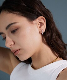 green label relaxing | 【WEB限定】パヴェ フープピアス(ピアス(両耳用))