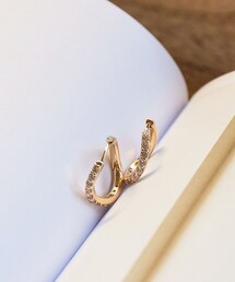 K10 パイプ オーバル フープピアス（ピアス（両耳用））｜BEAUTY&YOUTH
