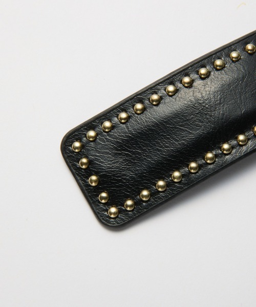 COLONY 2139（コロニートゥーワンスリーナイン）の「スタッズヘアクリップ（バレッタ/ヘアクリップ・レディース・ブラック/ブラウン・FREE）」の7枚目の写真