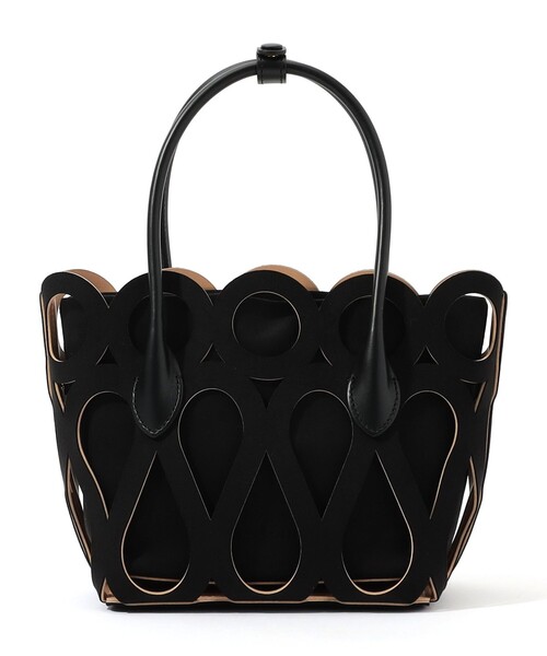 MARY AL TERNA(メアリオルターナ)の「MARY AL TERNA MAZE ハンドバッグ(ハンドバッグ・レディース・ブラック/ダークブルー・FREE)」の2枚目の写真