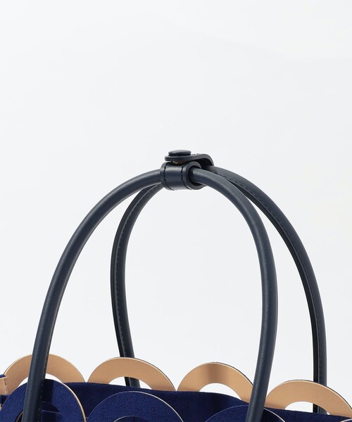 MARY AL TERNA(メアリオルターナ)の「MARY AL TERNA MAZE ハンドバッグ(ハンドバッグ・レディース・ブラック/ダークブルー・FREE)」の7枚目の写真