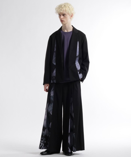 HARE（ハレ）の「【SET UP対応】パターンレイヤージャケット(HARE)（テーラードジャケット・メンズ・グレー/ブラック・FREE）」の19枚目の写真