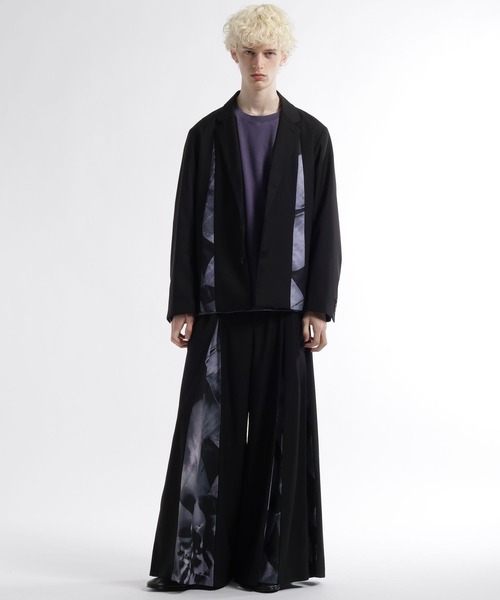 HARE（ハレ）の「【SET UP対応】パターンレイヤージャケット(HARE)（テーラードジャケット・メンズ・グレー/ブラック・FREE）」の20枚目の写真