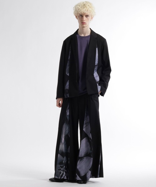 HARE（ハレ）の「【SET UP対応】パターンレイヤージャケット(HARE)（テーラードジャケット・メンズ・グレー/ブラック・FREE）」の21枚目の写真