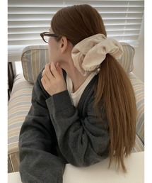 amel（エイメル）の「オーバーサイズベルベットシュシュ（シュシュ）」