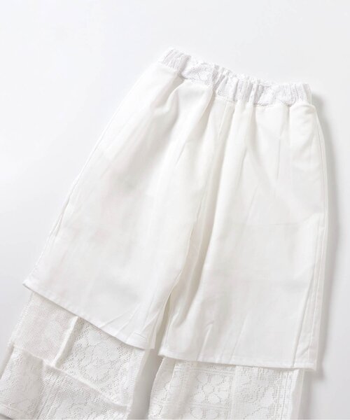 BREEZE(ブリーズ)の「パッチワークレースパンツ(その他パンツ・キッズ・ブラック/アイボリー・90/100/110/120/130/140)」の11枚目の写真
