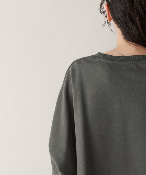 RAGEBLUE（レイジブルー）の「＜POLO BCS/ポロ・ビーシーエス＞別注/裏毛スウェットBIGチュニック（スウェット・レディース・グレー/ネイビー/レッド/ホワイト・FREE）」の5枚目の写真