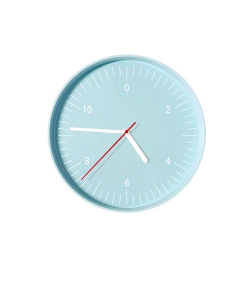 IRADOWL（アイラドール）の「【アイラドール room】ラウンド壁掛け時計（掛け時計・レディース・ブラック/グレイッシュベージュ/ライトブルー/グリーン/ホワイト・FREE）」の9枚目の写真