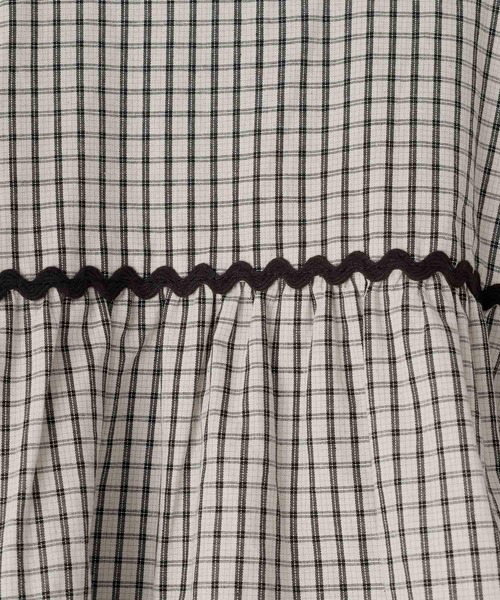 LOWRYS FARM（ローリーズファーム）の「チェックバルーンワンピース２Ｐ　664808（ワンピース・キッズ・ブラック/アイボリー・120cm/110cm/150cm/140cm/130cm）」の20枚目の写真