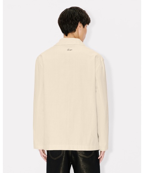 KENZO（ケンゾー）の「'KENZO Badges' ワークウエア ジャケット イン コットン（テーラードジャケット・メンズ・ベージュ系その他・SMALL/MEDIUM/LARGE）」の3枚目の写真