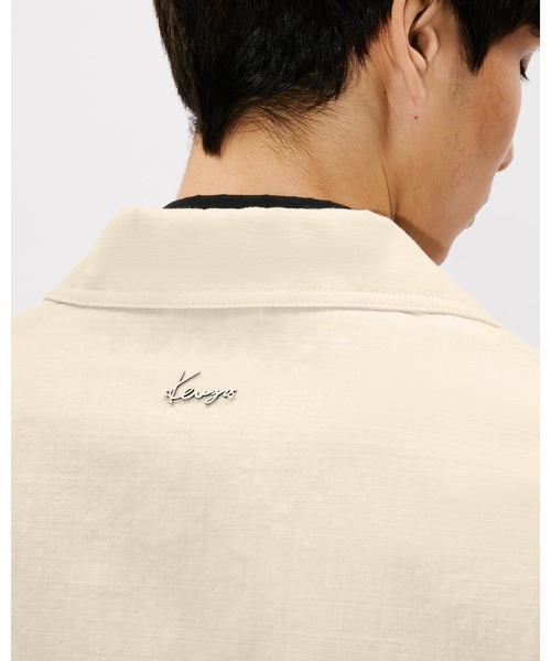 KENZO（ケンゾー）の「'KENZO Badges' ワークウエア ジャケット イン コットン（テーラードジャケット・メンズ・ベージュ系その他・SMALL/MEDIUM/LARGE）」の4枚目の写真