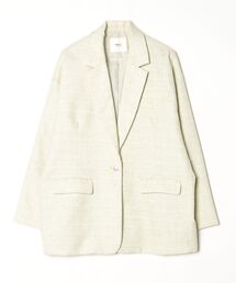 mideal（マイディール）の「チェック柄テーラードジャケット（テーラードジャケット）」