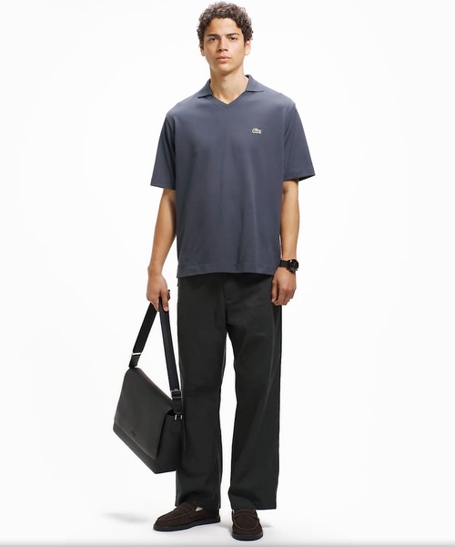 LACOSTE（ラコステ）の「ウールライクワイドバギーイージーパンツ（その他パンツ・メンズ・ダークアッシュ・46/42/38）」の11枚目の写真