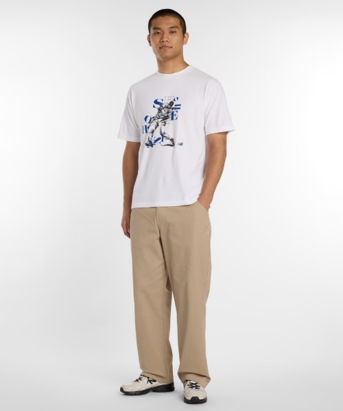 NEW BALANCE(ニューバランス)の「New Balance 大谷翔平 Graphic T-Shirt(ニューバランス 大谷翔平 グラフィックTシャツ)(Tシャツ/カットソー・メンズ・ホワイト/ブラック・X-LARGE/LARGE/MEDIUM)」の8枚目の写真