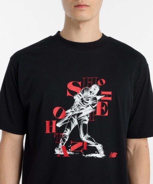 NEW BALANCE(ニューバランス)の「New Balance 大谷翔平 Graphic T-Shirt(ニューバランス 大谷翔平 グラフィックTシャツ)(Tシャツ/カットソー・メンズ・ホワイト/ブラック・X-LARGE/LARGE/MEDIUM)」の11枚目の写真