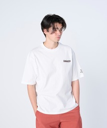 FLASH PACKER（フラッシュパッカー）の「FLASH PACKER フラッシュパッカー/ 26春夏新作 リラックスシルエット Dry Silky Cotton セミモックネック 半袖Tシャツ //// XSMT-WV（Tシャツ/カットソー）」